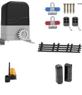 Kit complet motor poarta culisanta 300KG CRI X2208-Sistem Automatizare Poartă Culisantă