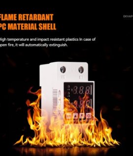 Releu protectie supratensiune digital monofazic 230 Volti AC 63Amperi